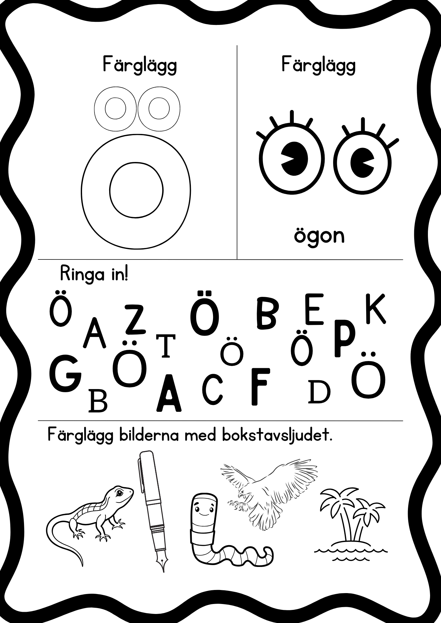 Alfabetet - Häfte