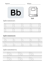 Alfabetet från A till Ö