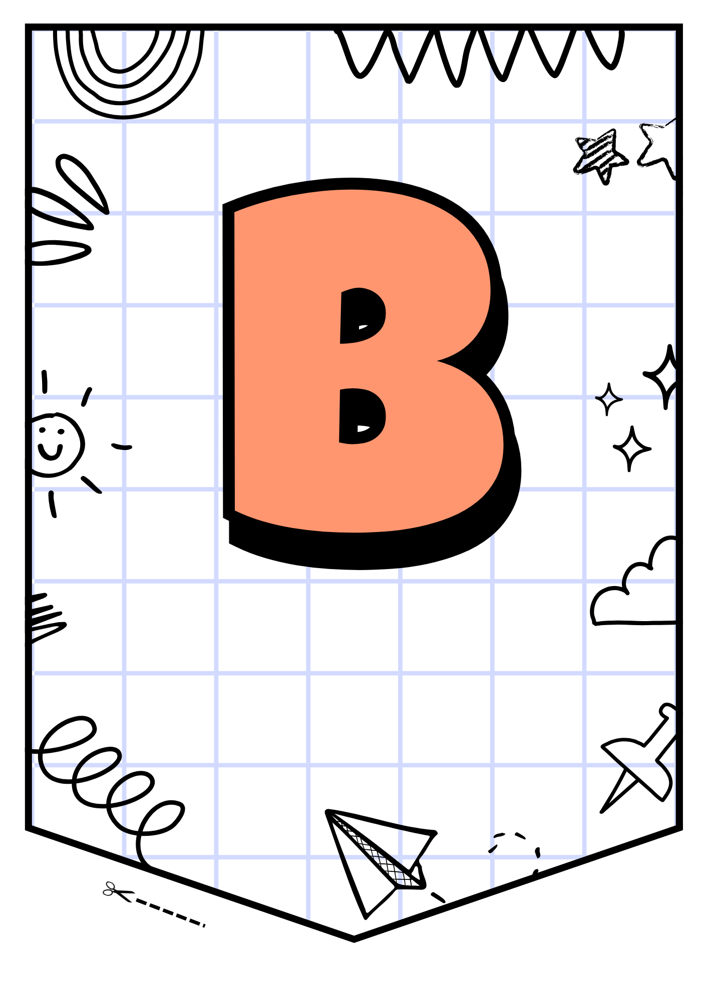 Alfabetsvimplar - ABC
