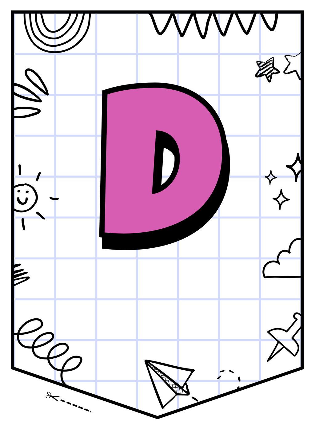 Alfabetsvimplar - ABC