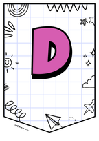 Alfabetsvimplar - ABC