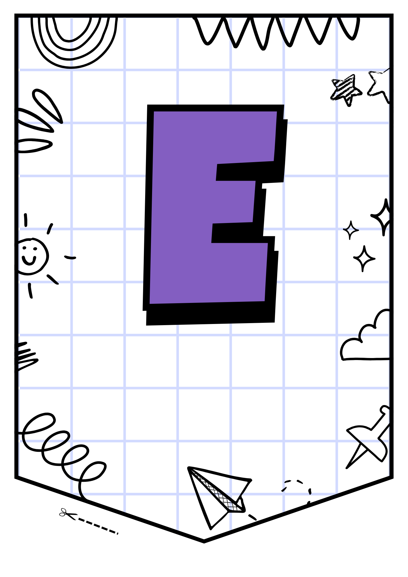 Alfabetsvimplar - ABC