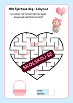 Alla hjärtans dag - Arbetshäfte