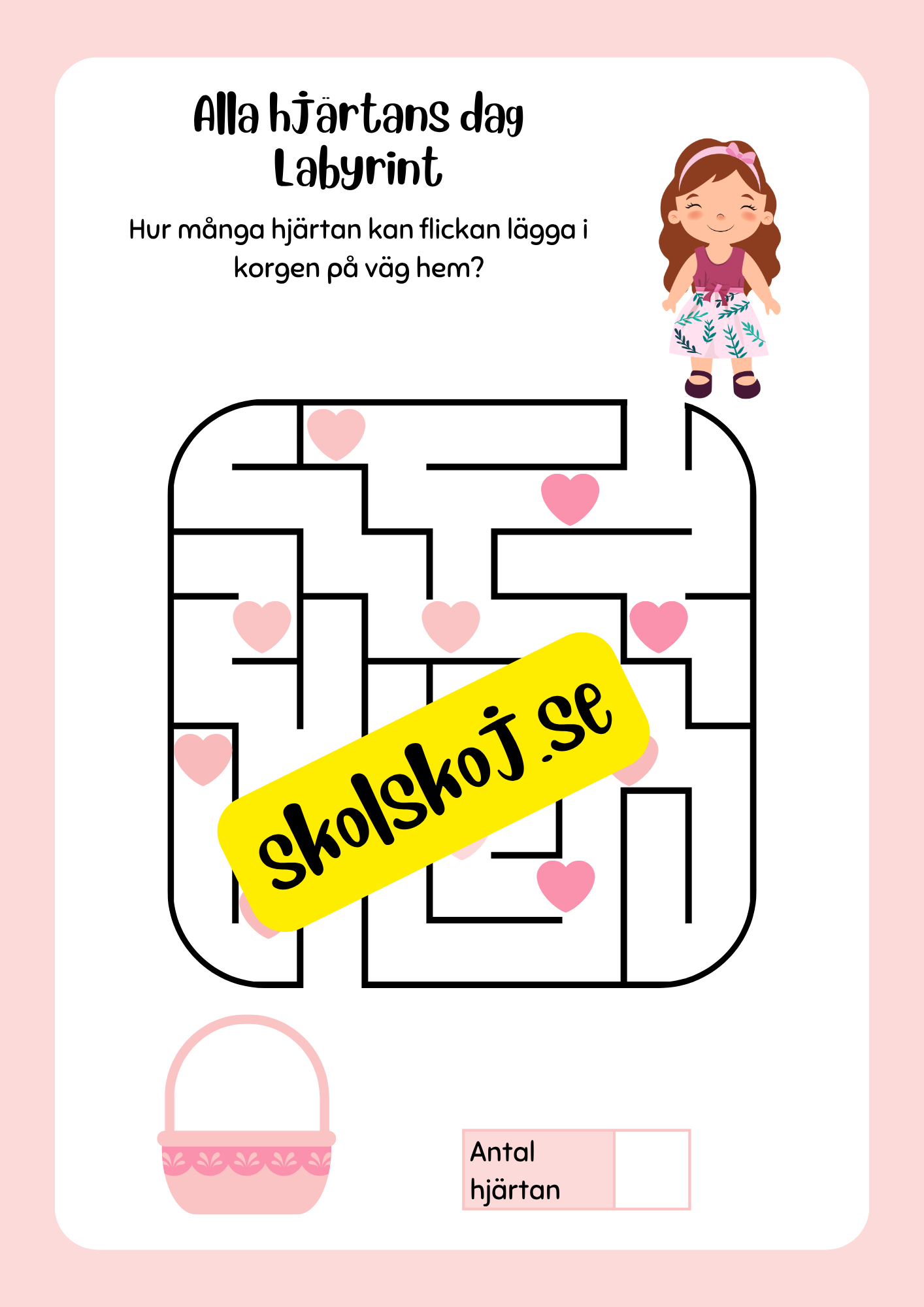 Alla hjärtans dag - Blandade uppgifter