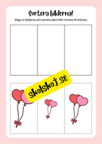 Alla hjärtans dag - Blandade uppgifter