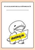 Alla hjärtans dag - Läs-, skriv- och målarbok