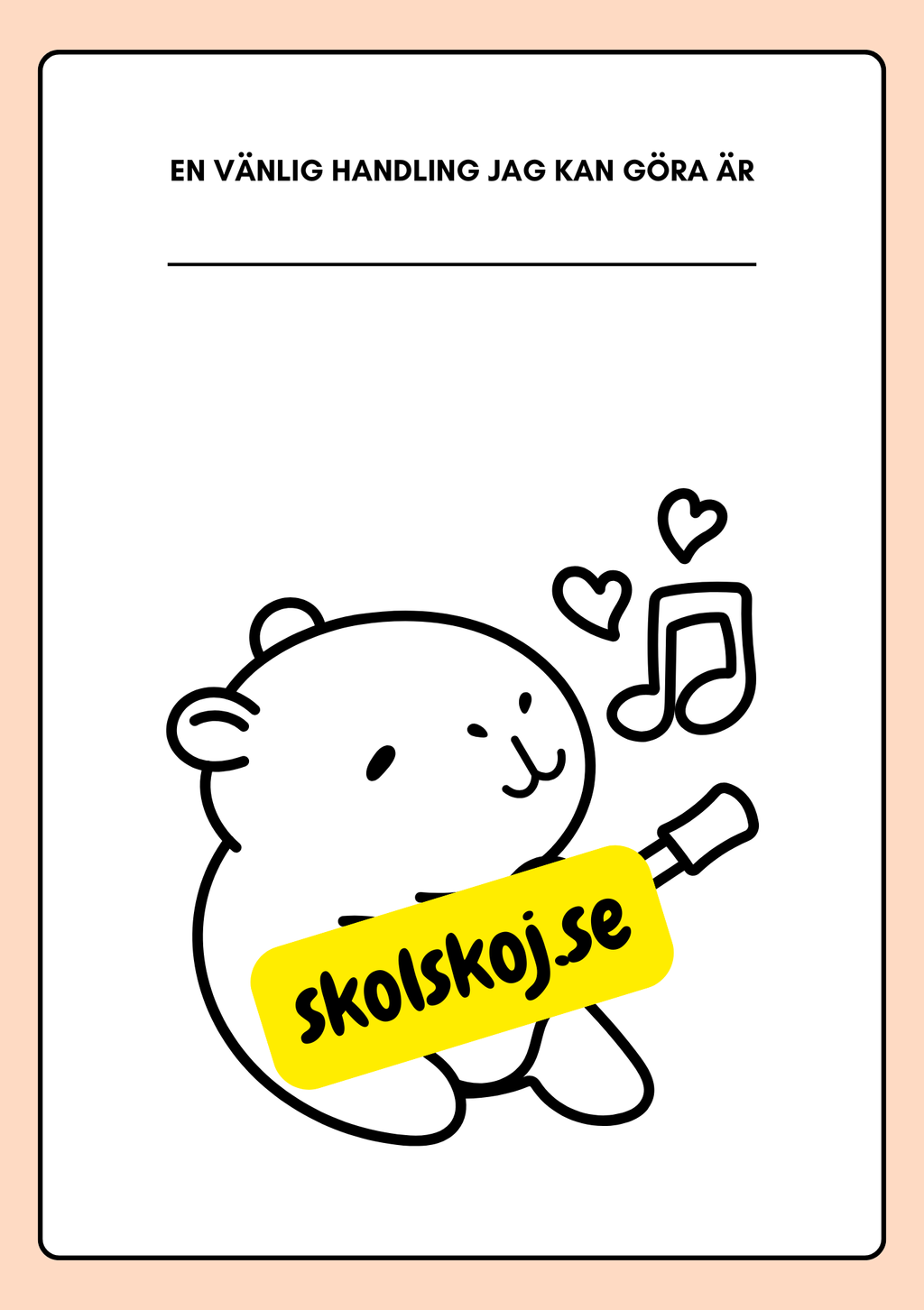 Alla hjärtans dag - Läs-, skriv- och målarbok
