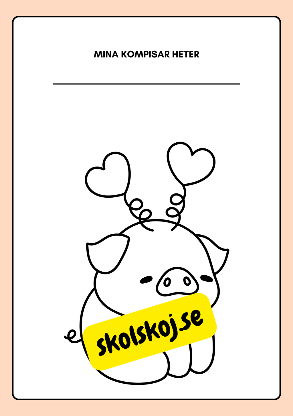 Alla hjärtans dag - Läs-, skriv- och målarbok