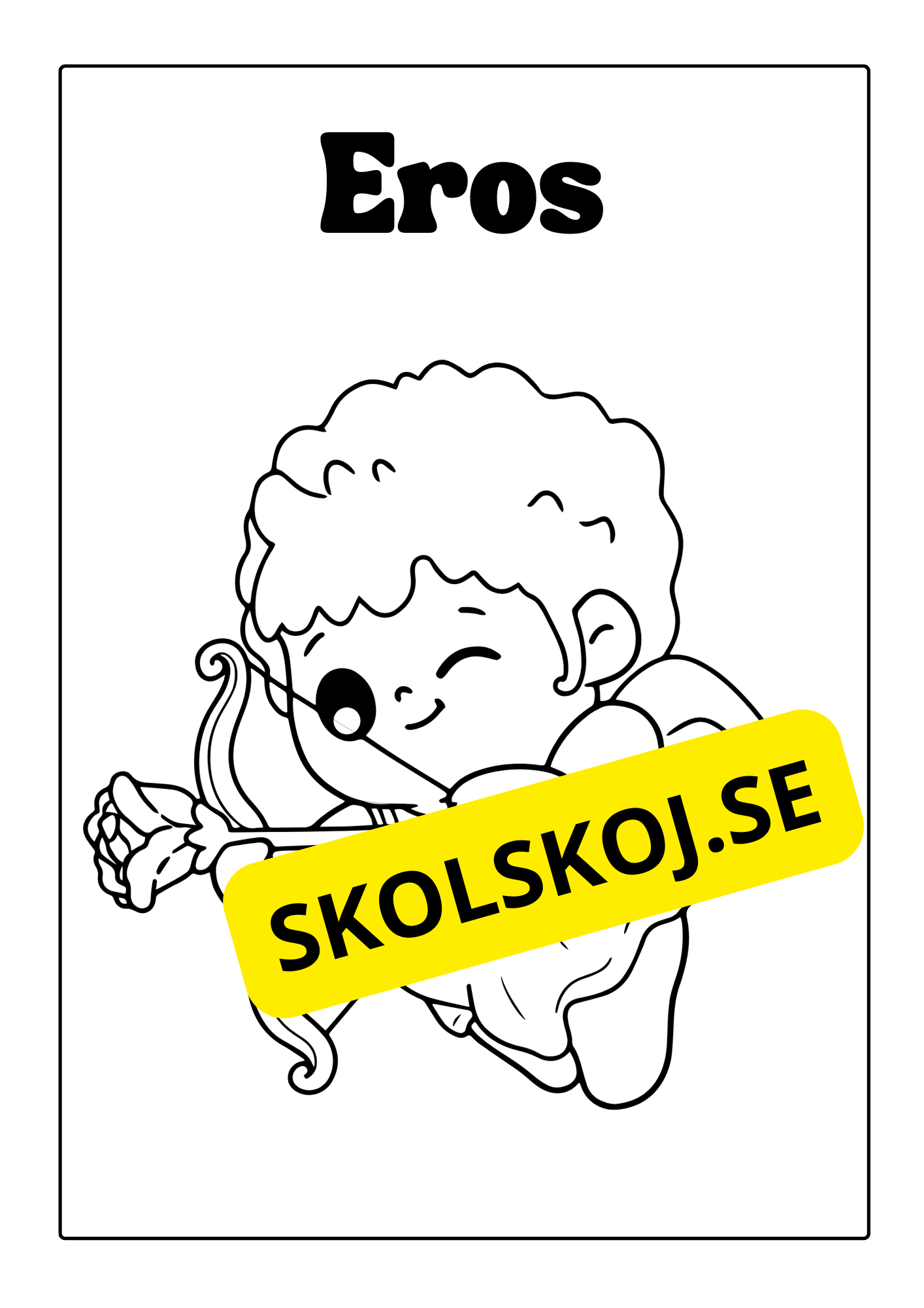 Alla hjärtans dag - Målarbok