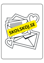 Alla hjärtans dag - Målarbok