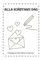 Alla hjärtans dag-kort