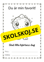 Alla hjärtans dag-kort