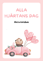 Alla hjärtans dag aktivitetsbok