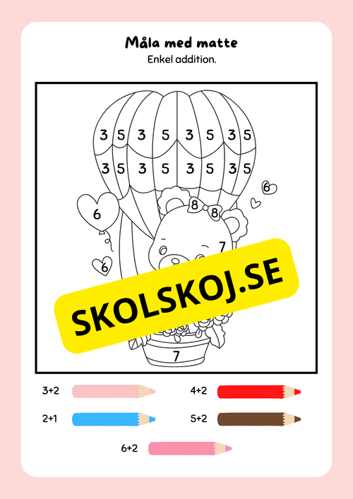 Alla hjärtans dag aktivitetsbok