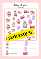 Alla hjärtans dag aktivitetsbok