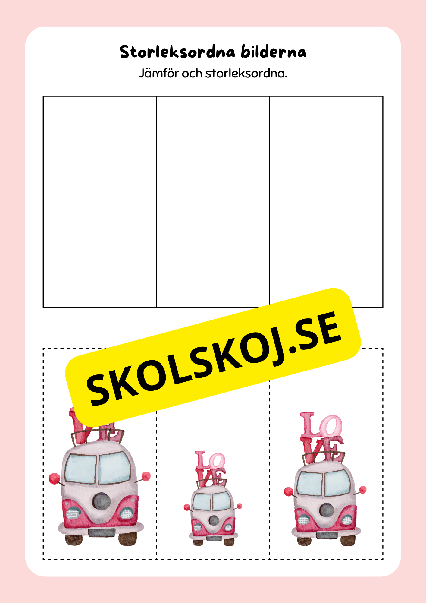 Alla hjärtans dag aktivitetsbok