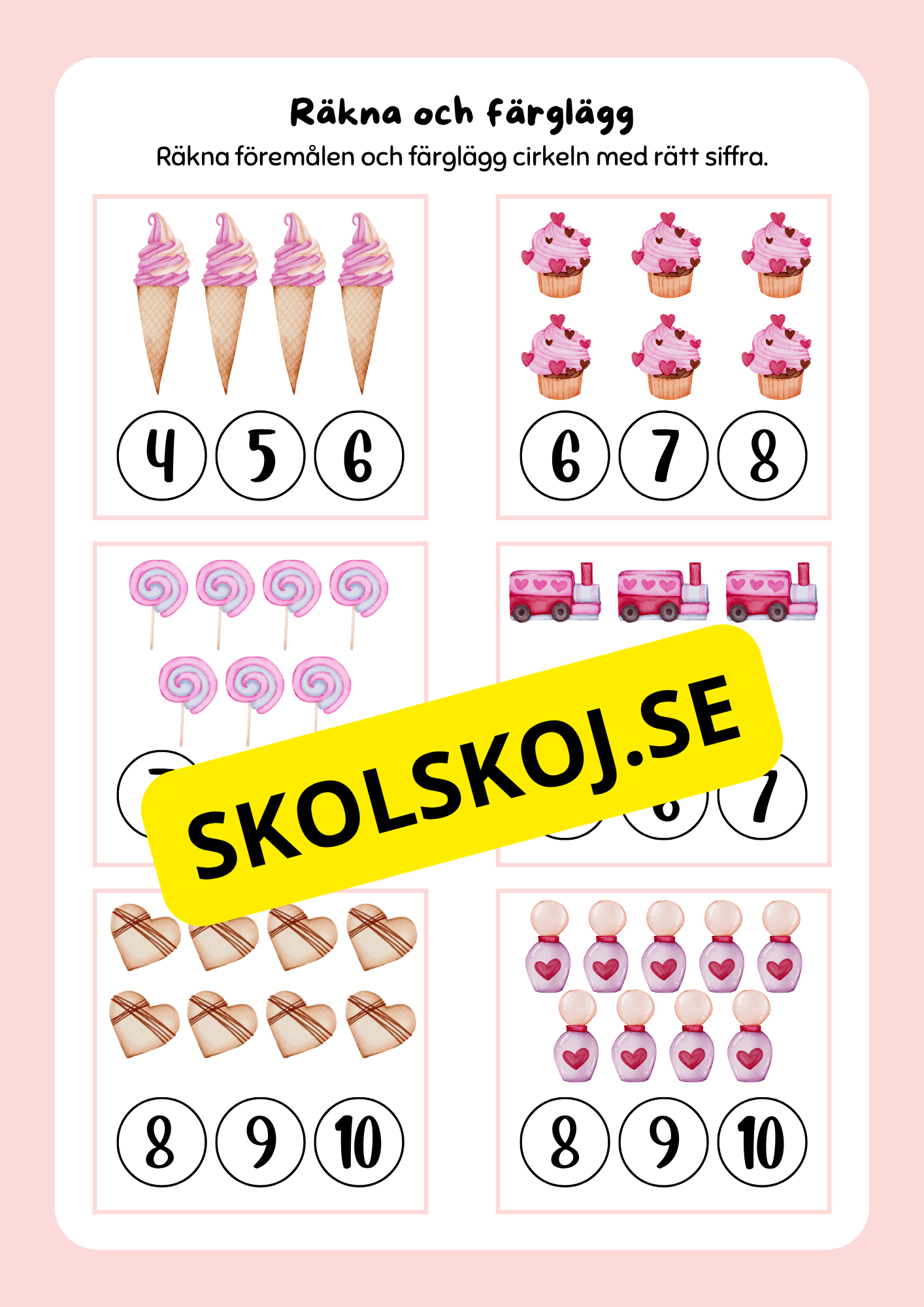 Alla hjärtans dag aktivitetsbok