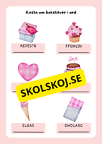 Alla hjärtans dag aktivitetsbok