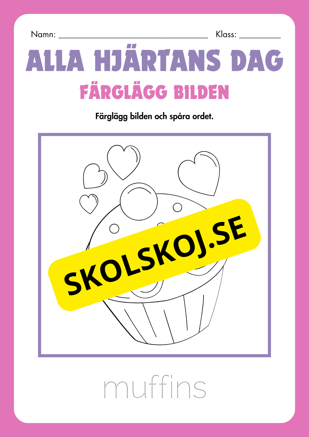 Alla hjärtans dag - Häfte
