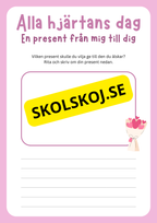 Alla hjärtans dag häfte åk 2 - 3