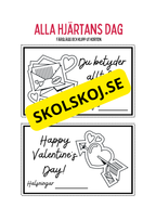 Alla hjärtans dag kort