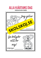 Alla hjärtans dag kort