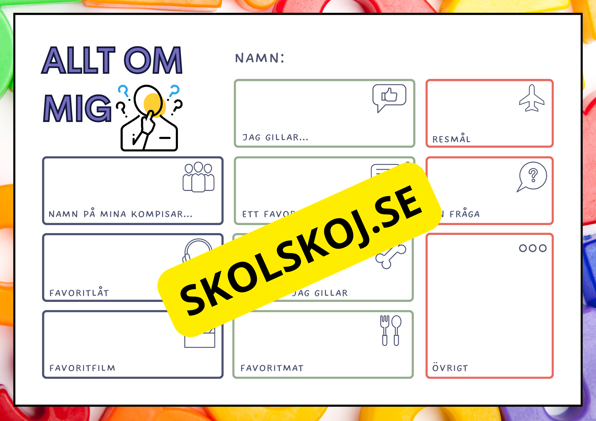 Allt om mig - Om mig