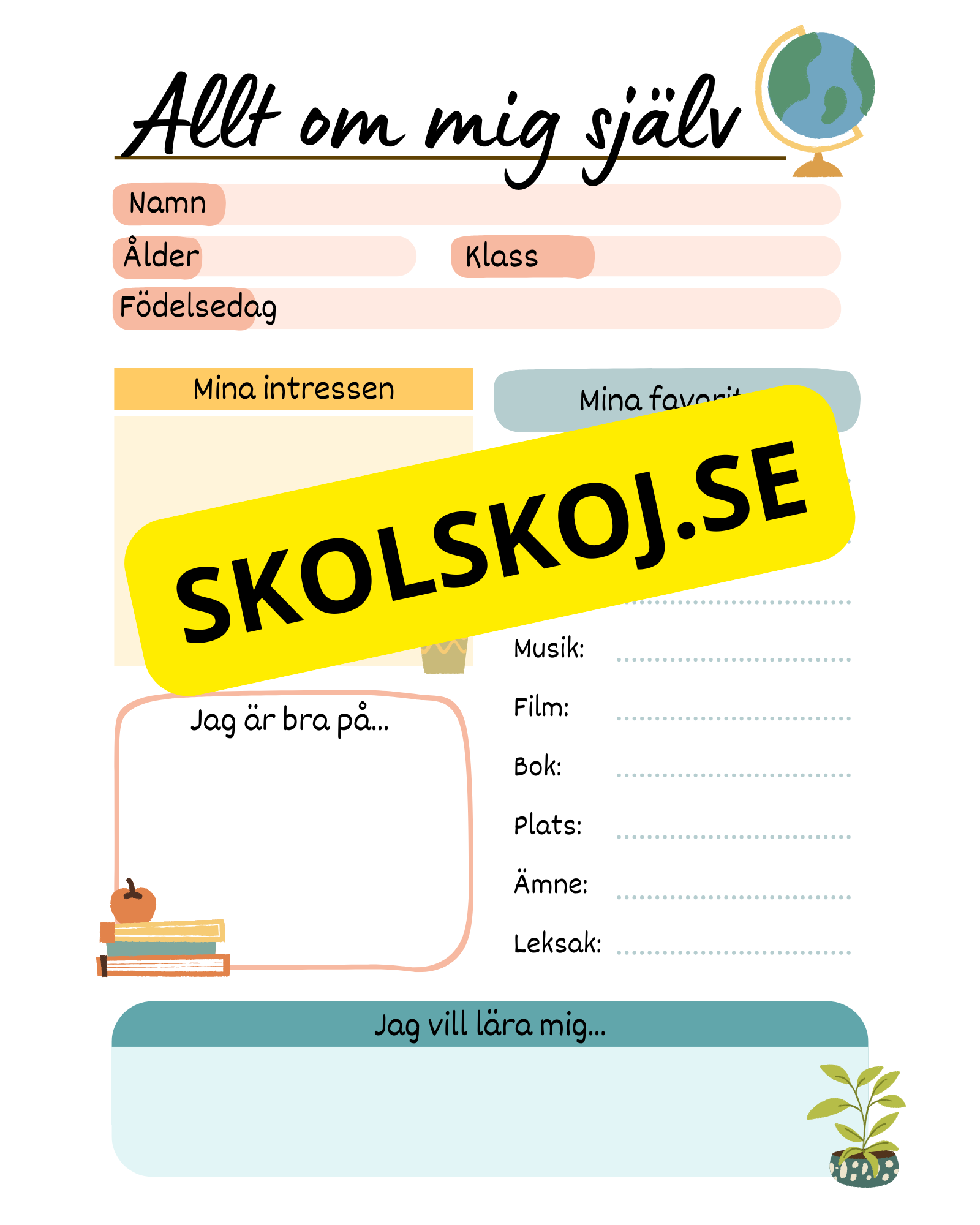 Allt om mig själv