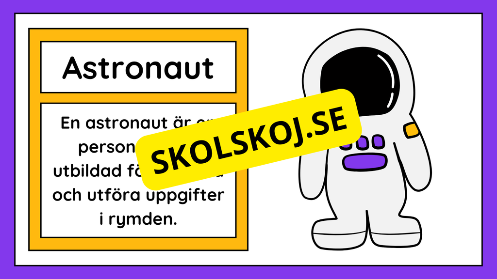 Allt om vårt solsystem - Kort fakta + frågor