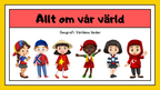 Allt om vår värld - Fakta + frågor (45 sidor)