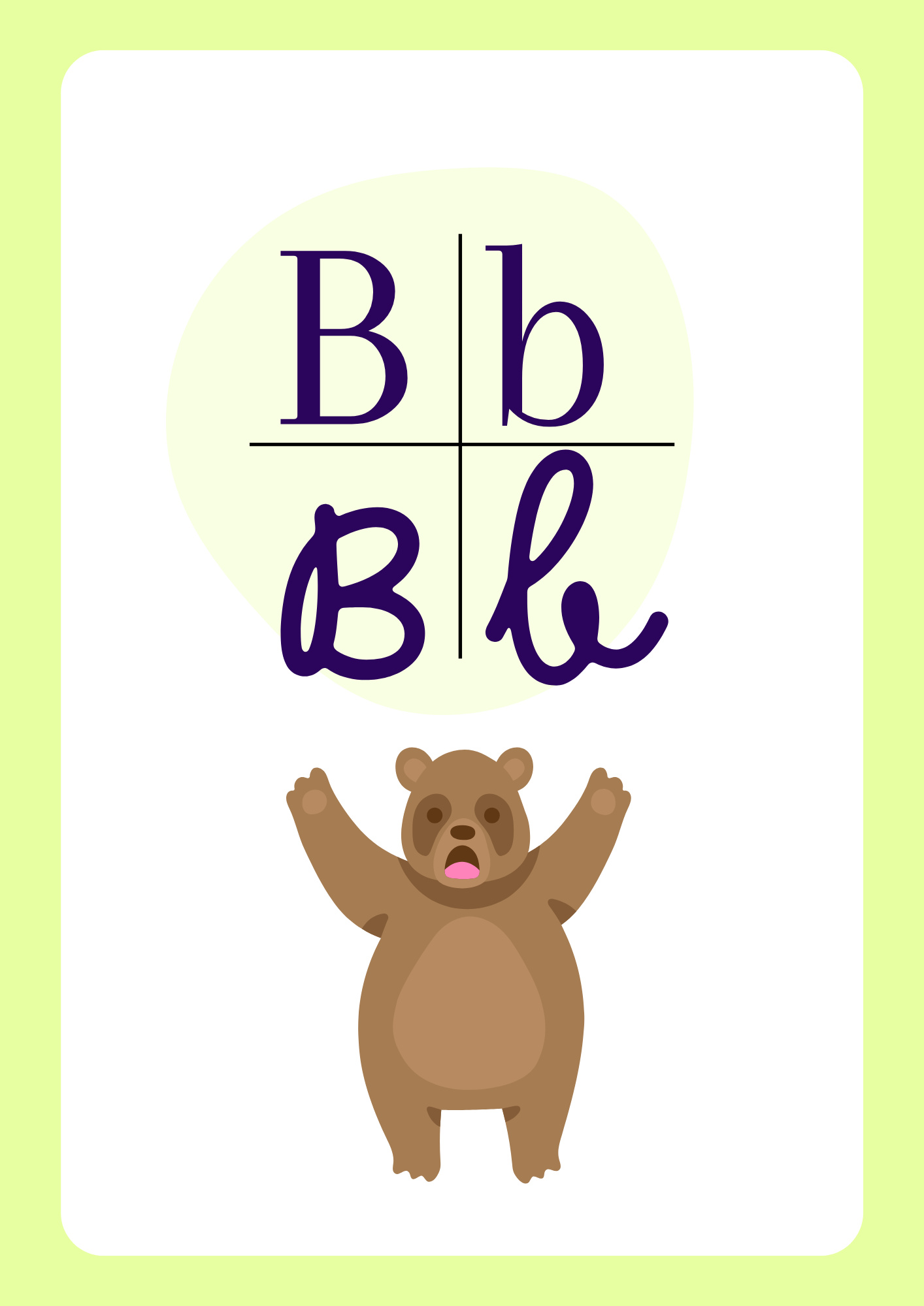 Animal Alphabet - Engelska