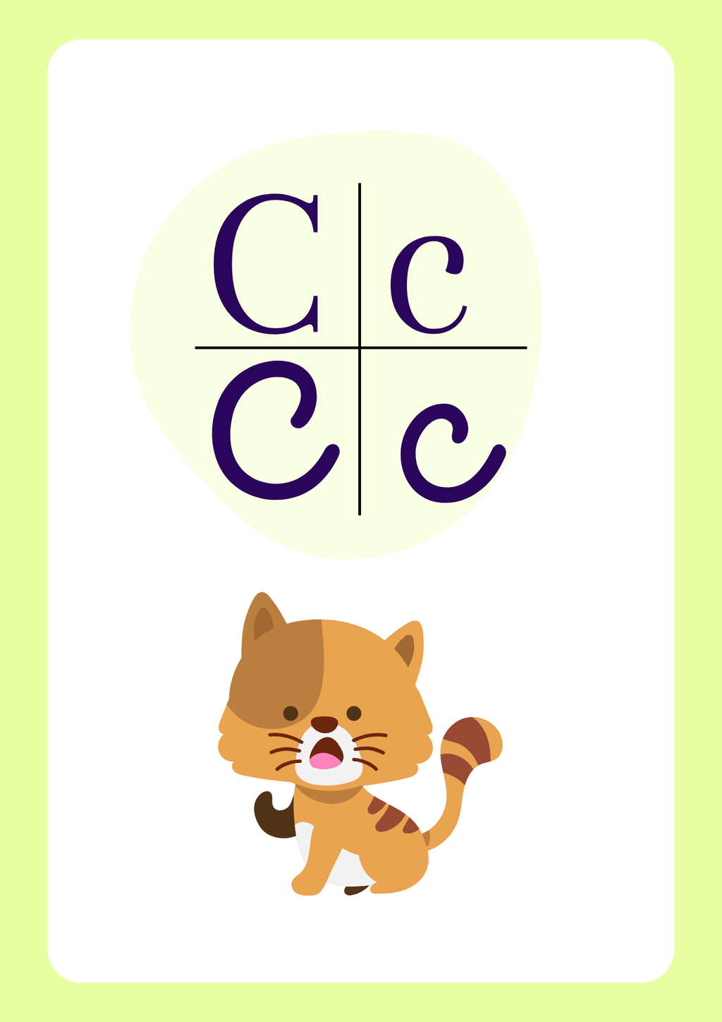 Animal Alphabet - Engelska