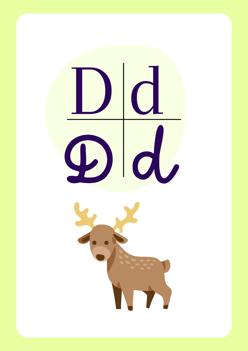 Animal Alphabet - Engelska