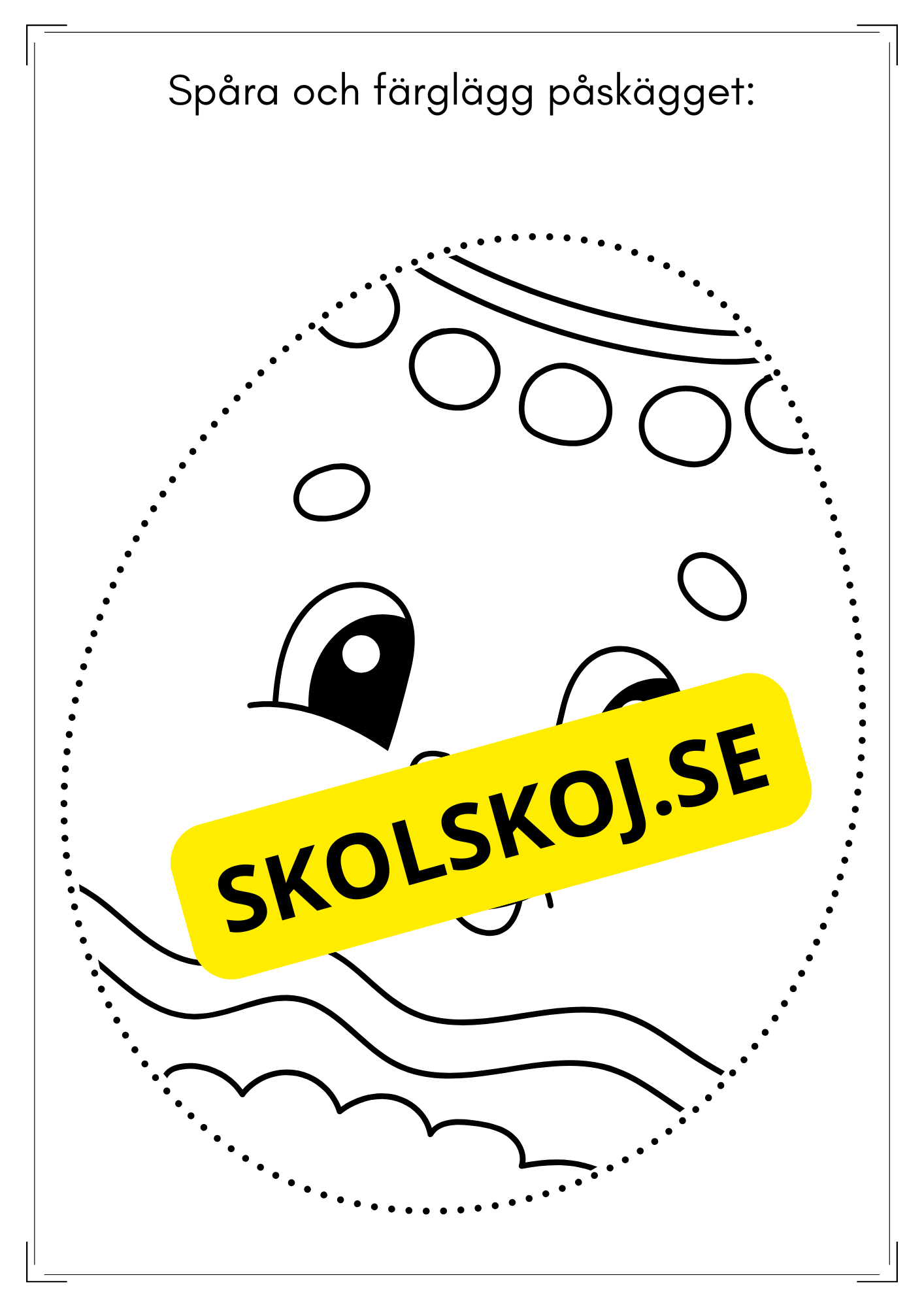 Arbetshäfte - Glad påsk