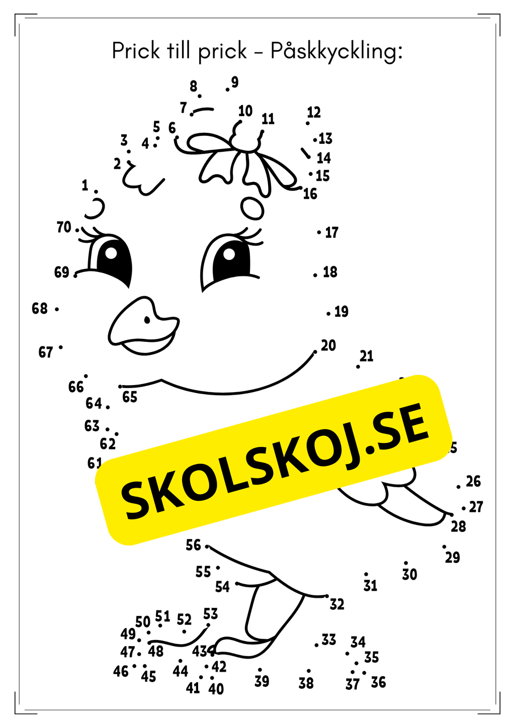 Arbetshäfte - Glad påsk