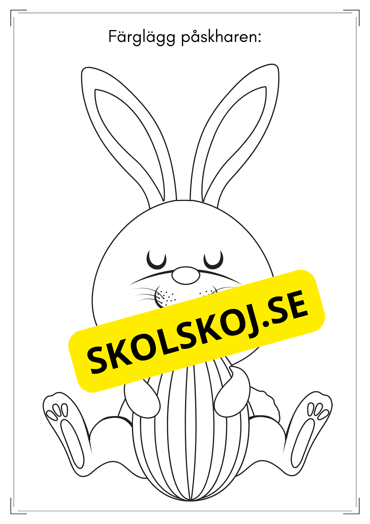 Arbetshäfte - Glad påsk
