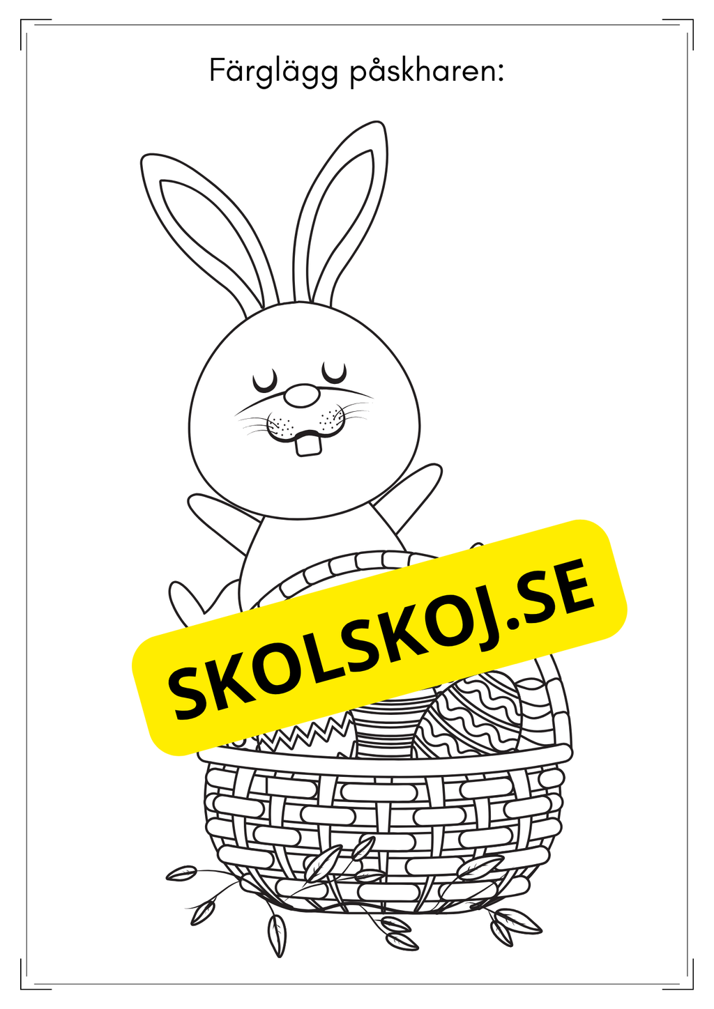 Arbetshäfte - Glad påsk
