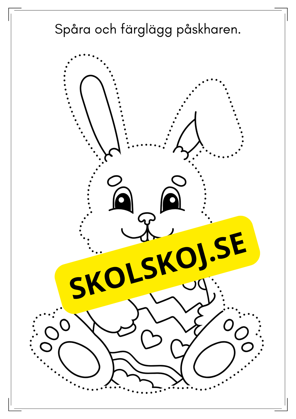 Arbetshäfte - Glad påsk