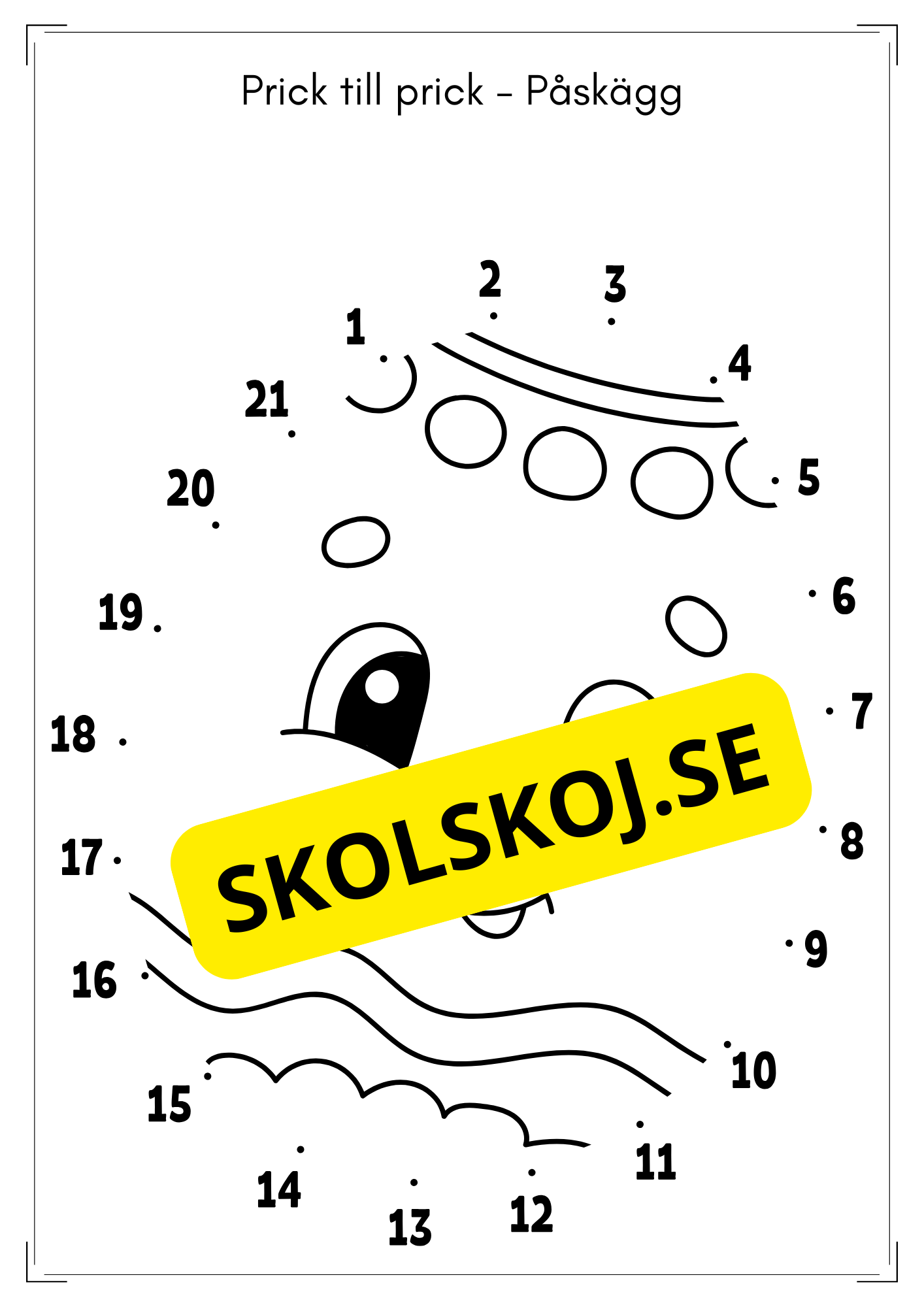 Arbetshäfte - Glad påsk