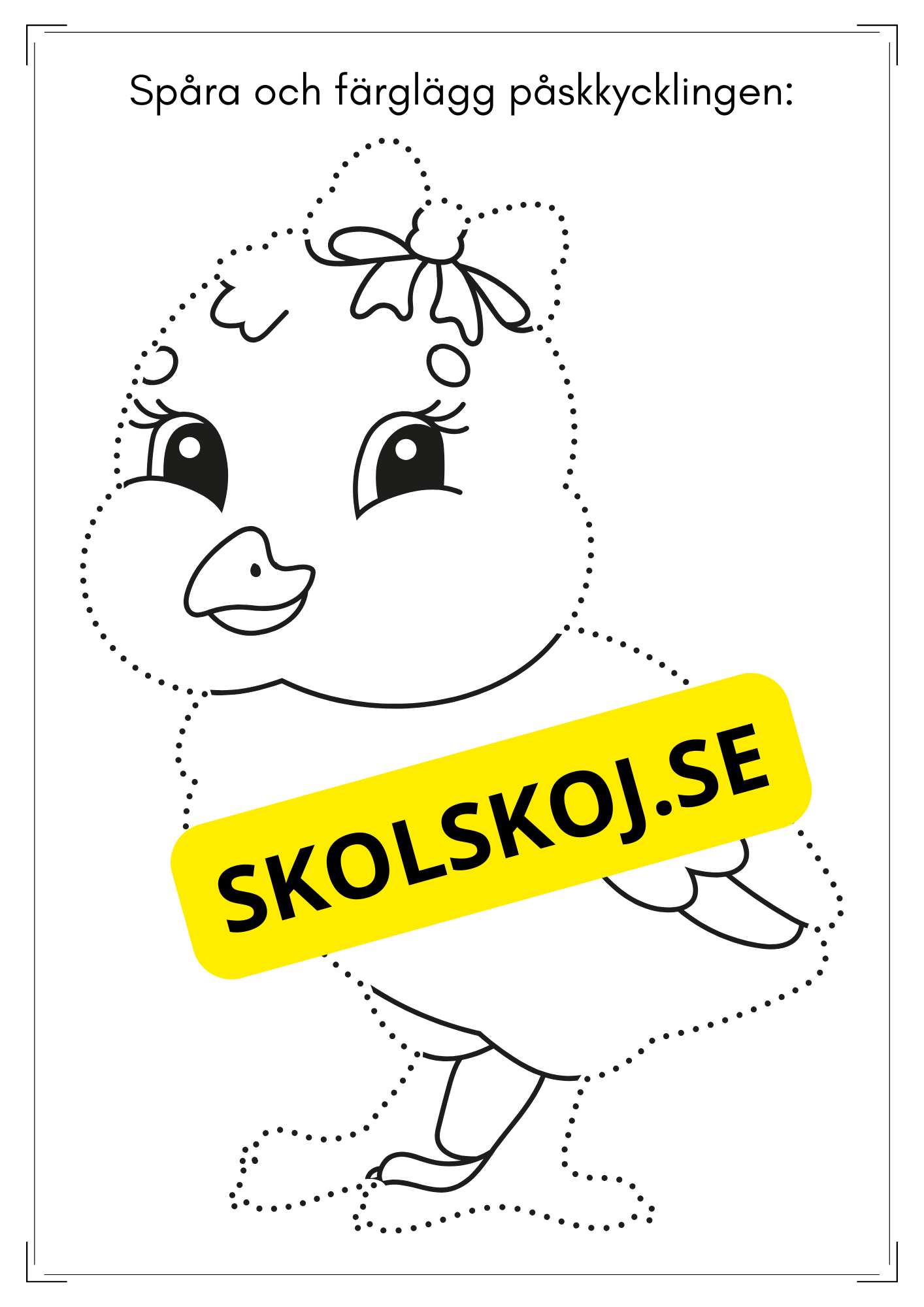Arbetshäfte - Glad påsk