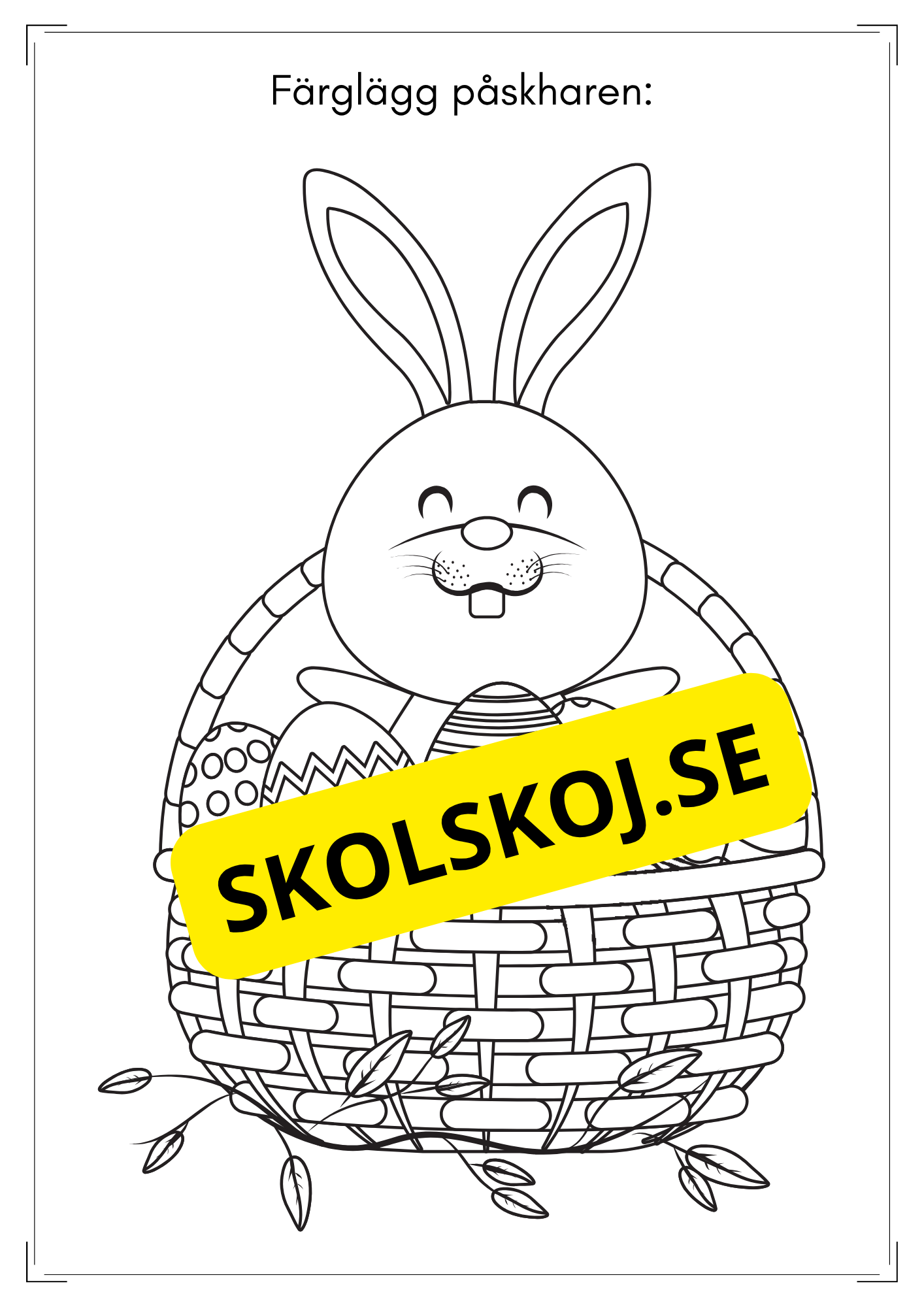 Arbetshäfte - Glad påsk