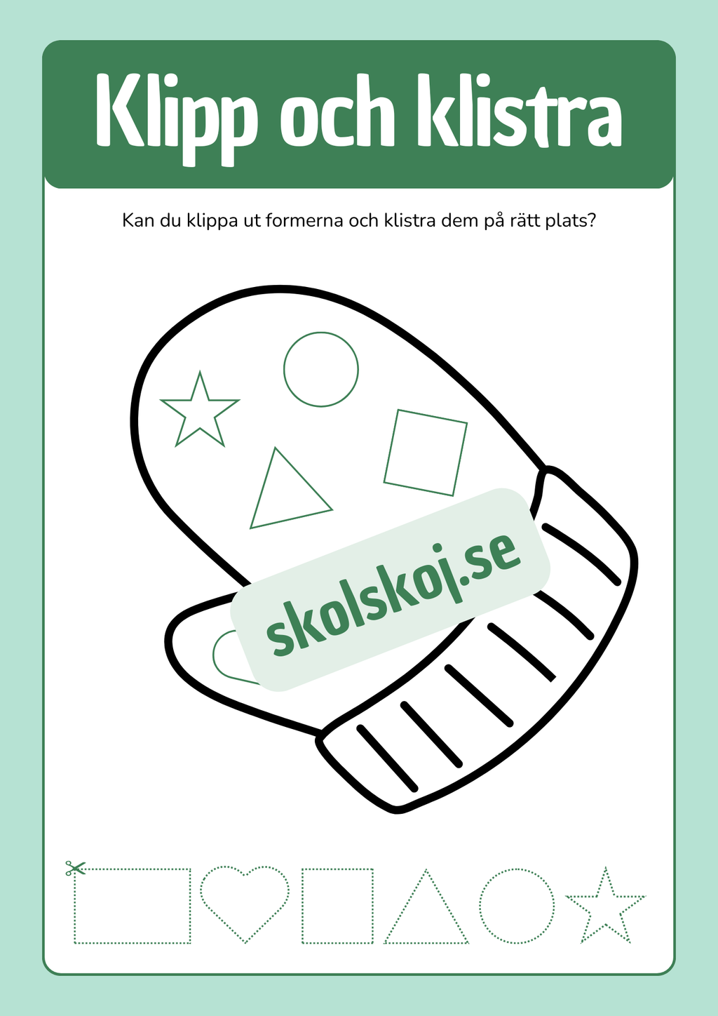 Arbetshäfte vinter - Åk 1 - 2