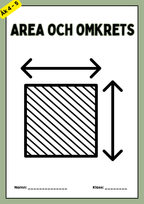 Area och omkrets - Årskurs 4 - 5