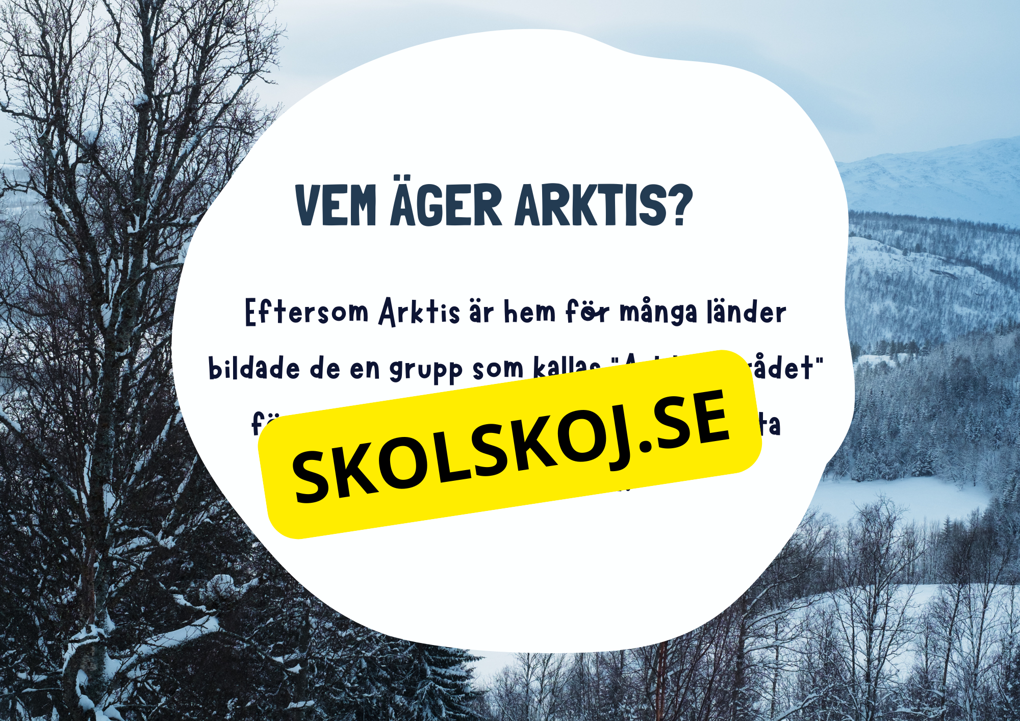 Arktiska regionen - Fakta och frågor - Årskurs 3 - 6