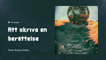 Att skriva en berättelse - Science fiction