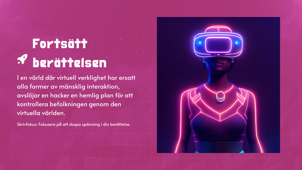 Att skriva en berättelse - Science fiction