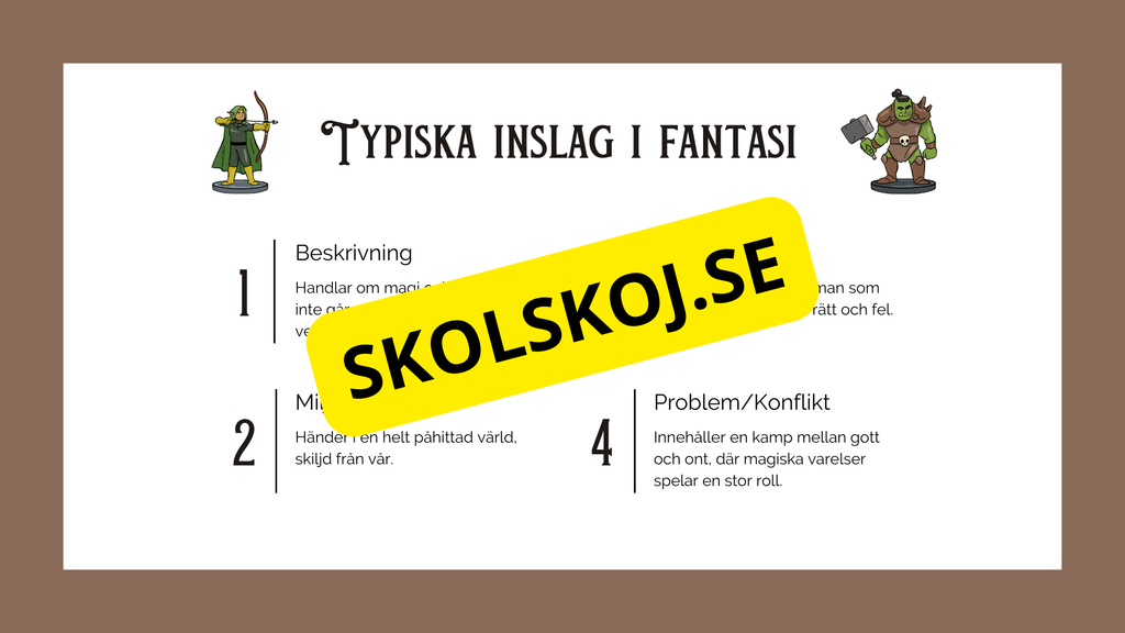 Att skriva en berättelse