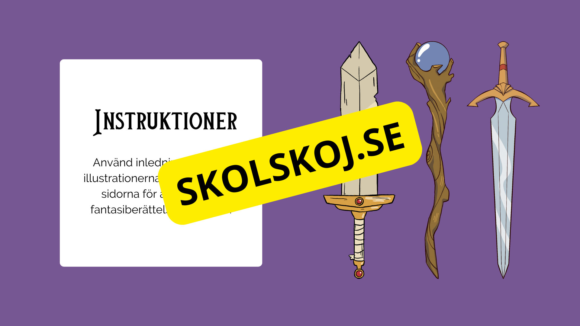 Att skriva en berättelse