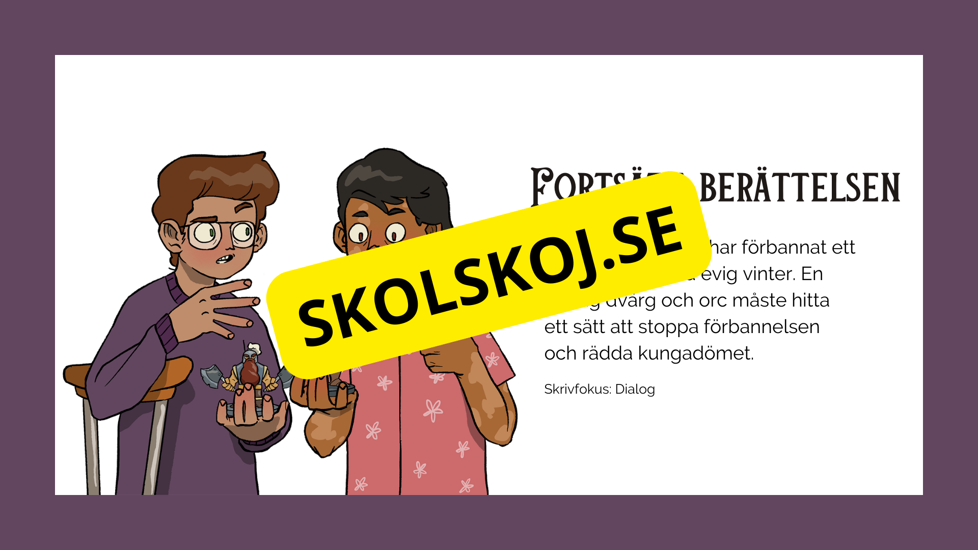 Att skriva en berättelse
