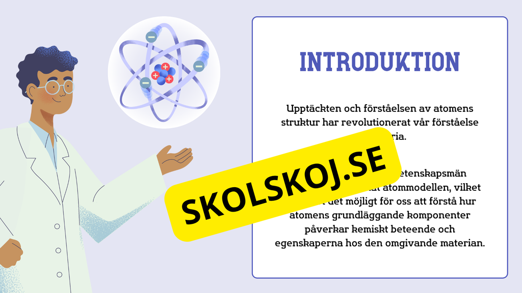Avkoda atomen - Årskurs 4 - 6